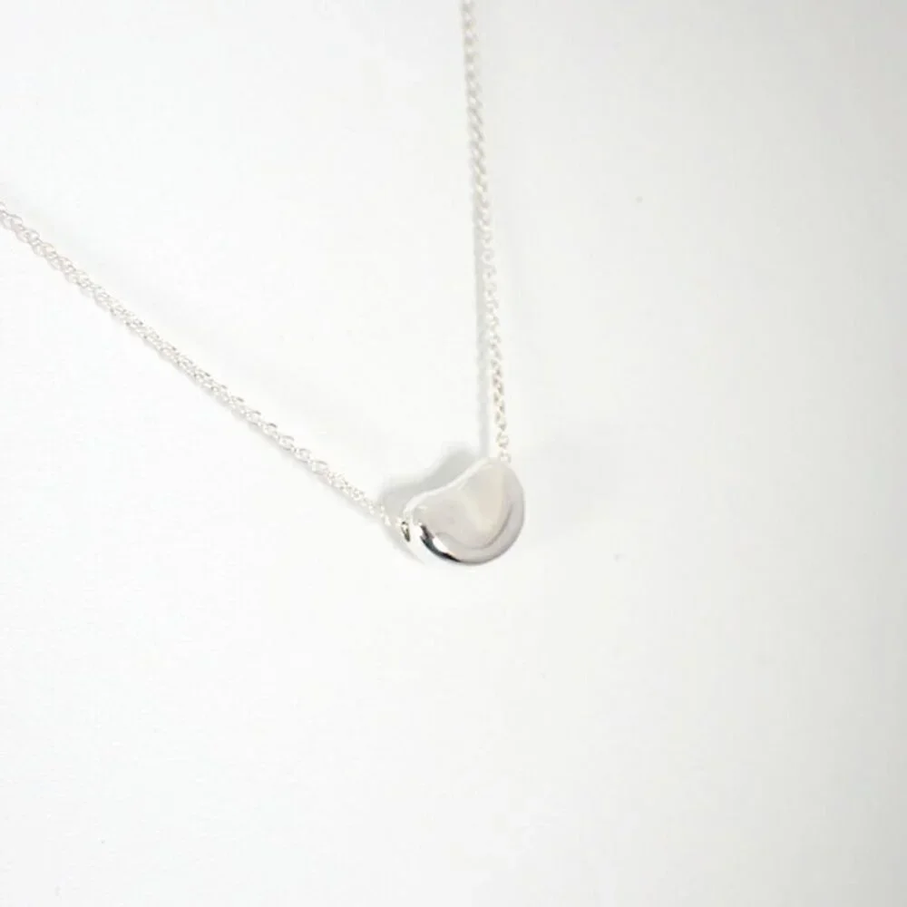 Tiffany 925 Bean Pendant Necklace - Picture 3 of 8